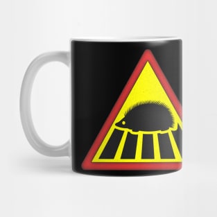 Porcupine Warning Mug